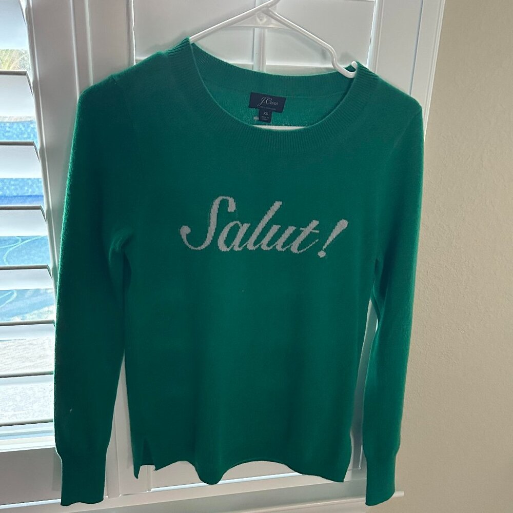COPY - J.Crew cashmere crewneck sweater